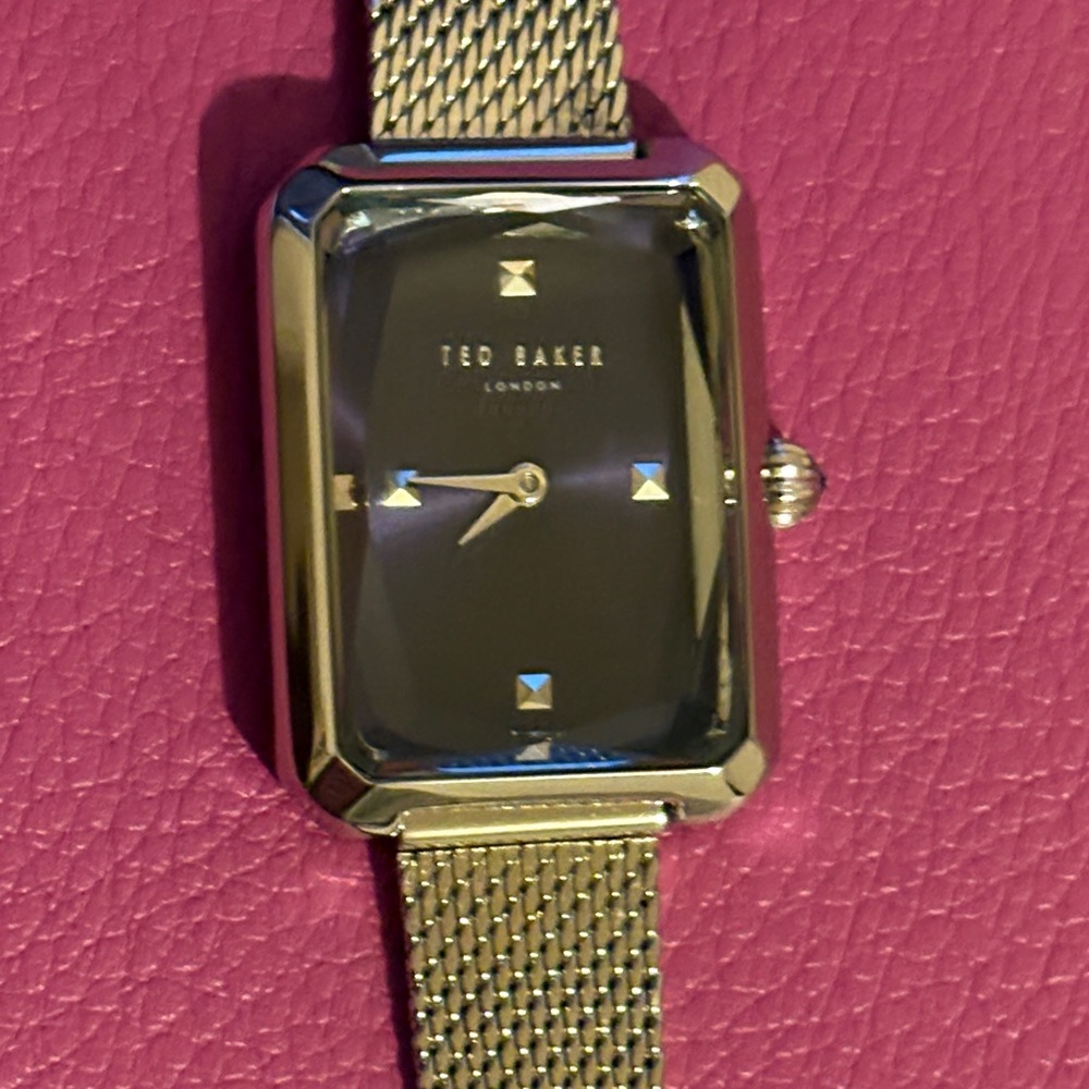 Ted Baker Silver Rectangular Watch - image 4